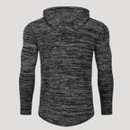Men’s Slim Fit Knit Pullover Hoodie Casual Long Sleeve Sweatshirt