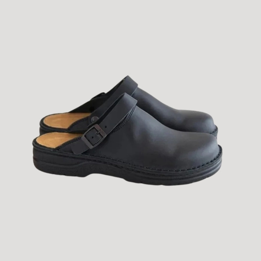 Men’s Slip On Loafers Casual Leather Walking Shoes
