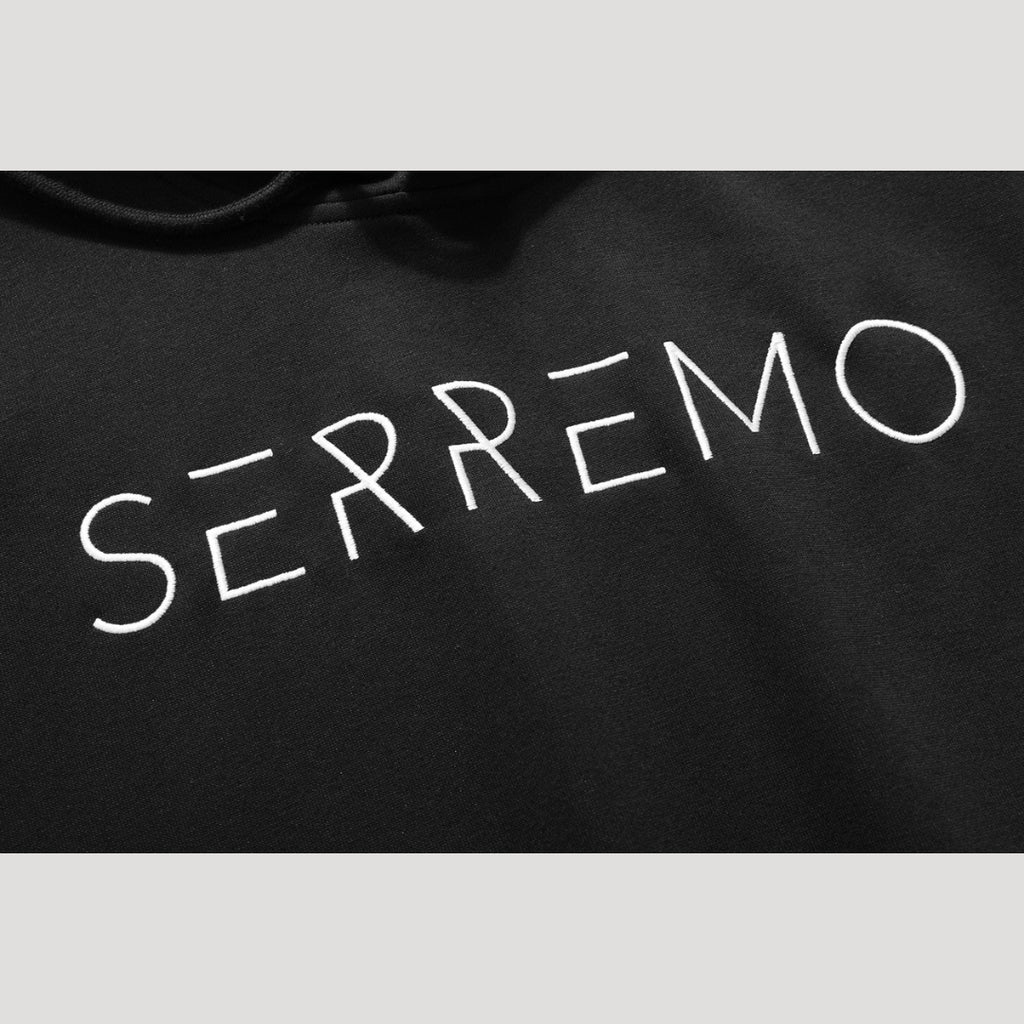 Men’s Black Graphic Pullover Hoodie Casual Streetwear Sweatshirt