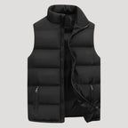 Men’s Puffer Vest Lightweight Quilted Zip Up Casual Outerwear
