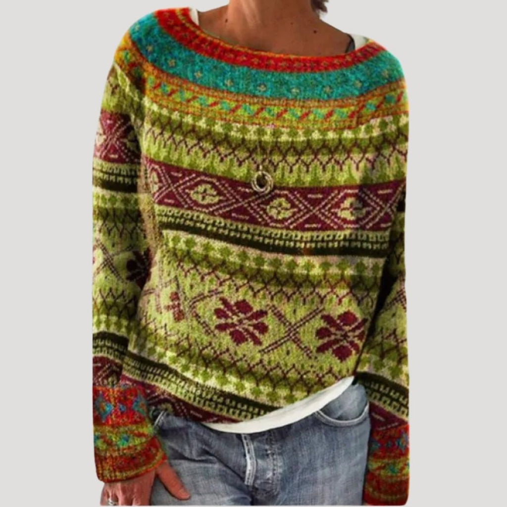 Women’s Oversized Chunky Knit Sweater Relaxed Fit Pullover