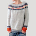 Women’s Oversized Chunky Knit Sweater Relaxed Fit Pullover