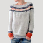 Women’s Oversized Chunky Knit Sweater Relaxed Fit Pullover