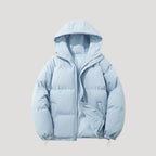 Women’s Hooded Puffer Jacket Quilted Zip Up Coat