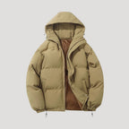 Women’s Hooded Puffer Jacket Quilted Zip Up Coat